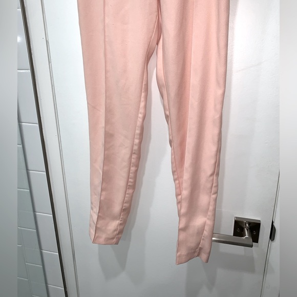 Missguided Peach High-waist seamed Trousers - Picture 8 of 11